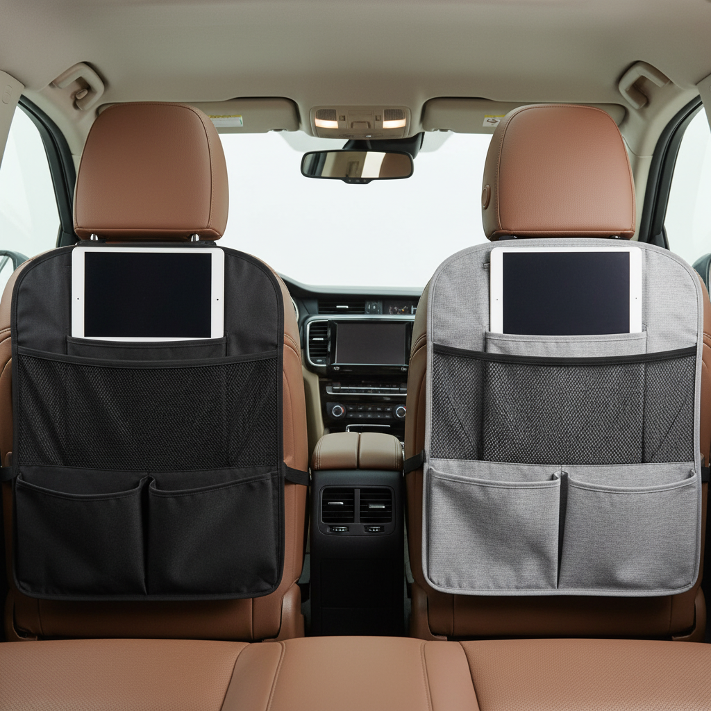 Car Seat Organizer Back Shopping Bags Multi-function Anti-kick