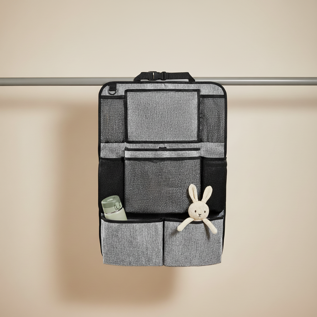 Car Seat Organizer Back Shopping Bags Multi-function Anti-kick