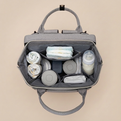 The Nella Nest Traveler – 3-in-1 Diaper Backpack & Portable Baby Bed